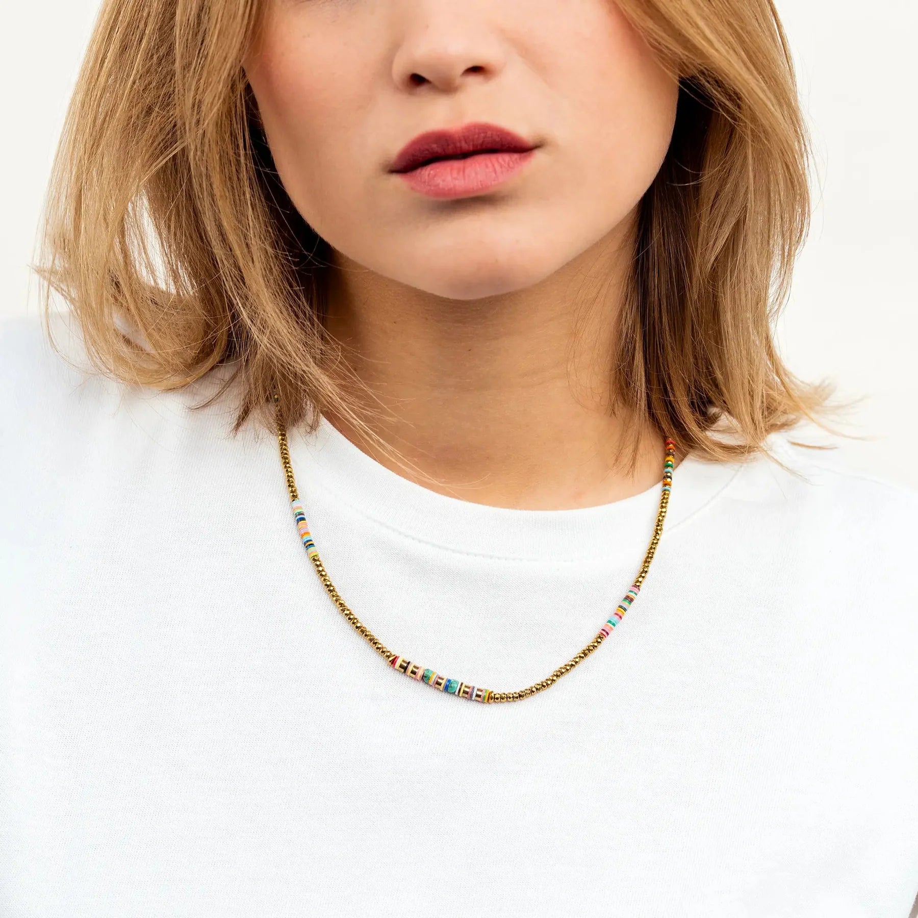 HAPPY 3 - Gold & Multicolore — vue generale — Sophie et Ju