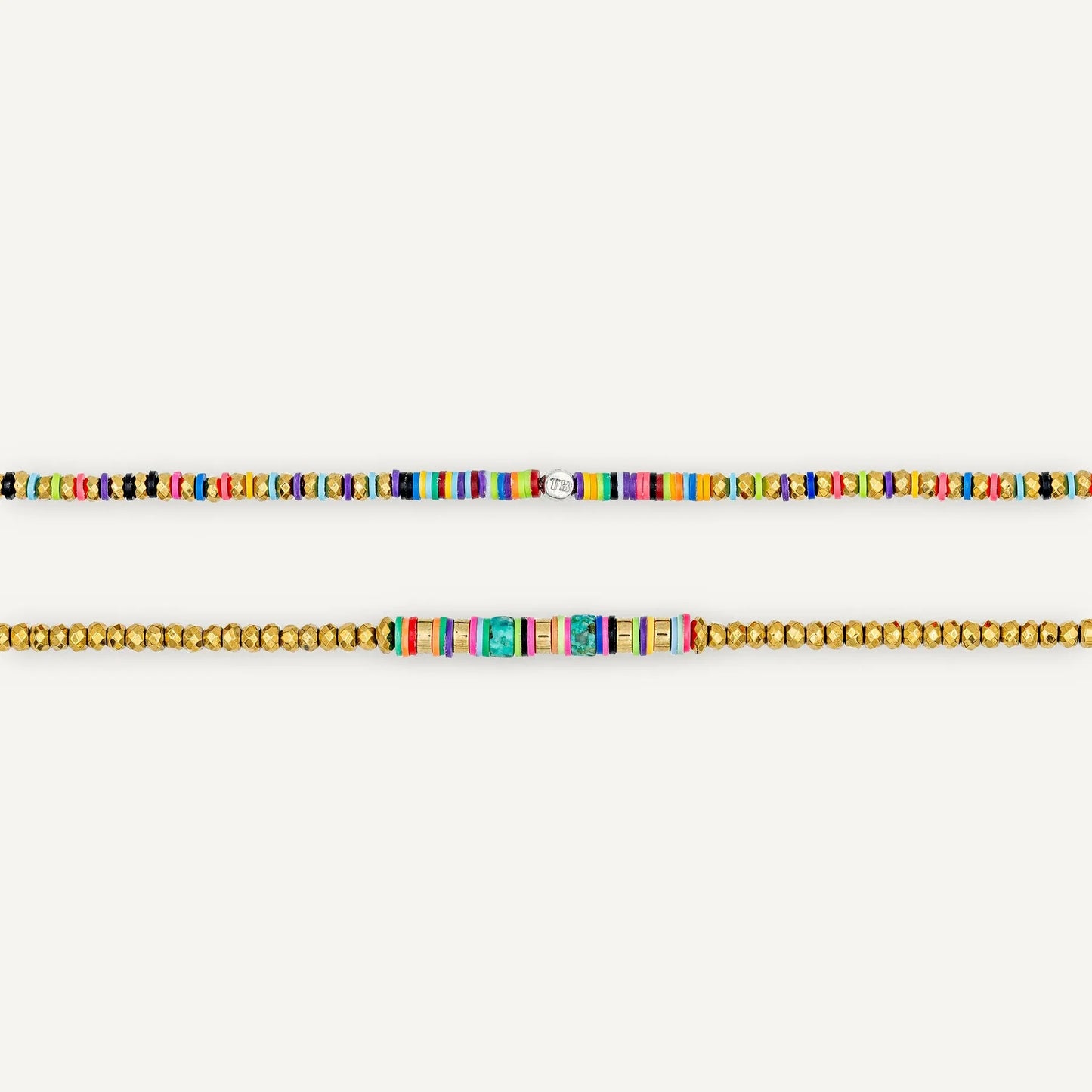 HAPPY 6 - Gold & Multicolore — detail — Sophie et Ju