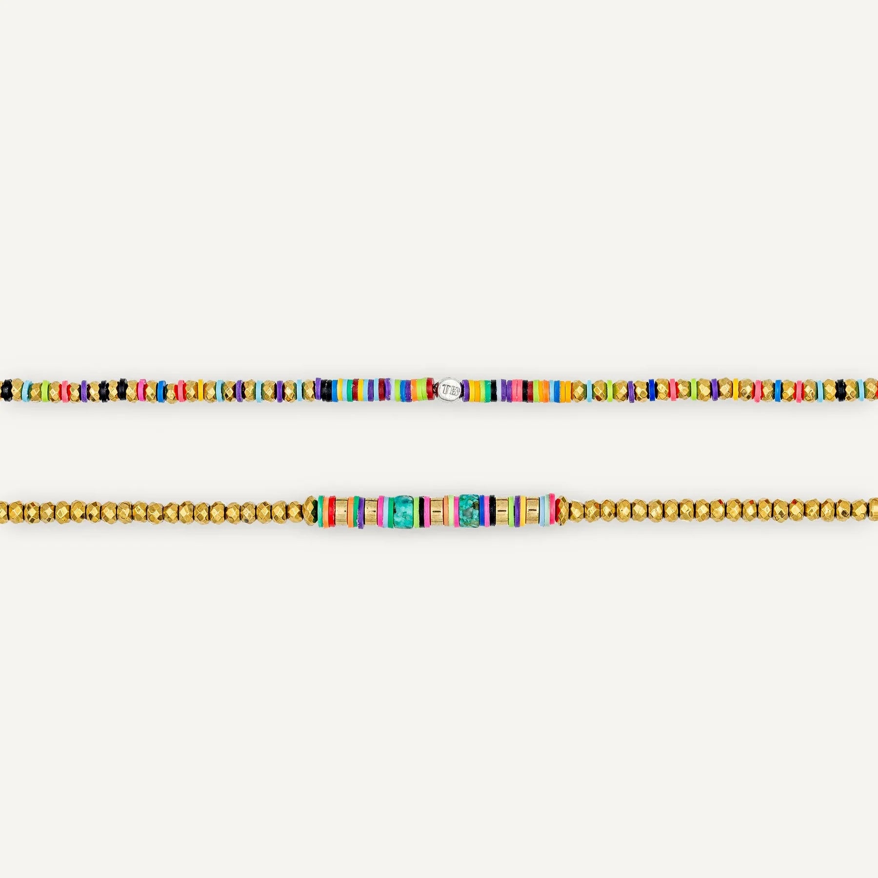 HAPPY 6 - Gold & Multicolore — detail — Sophie et Ju