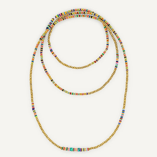 HAPPY 6 - Gold & Multicolore