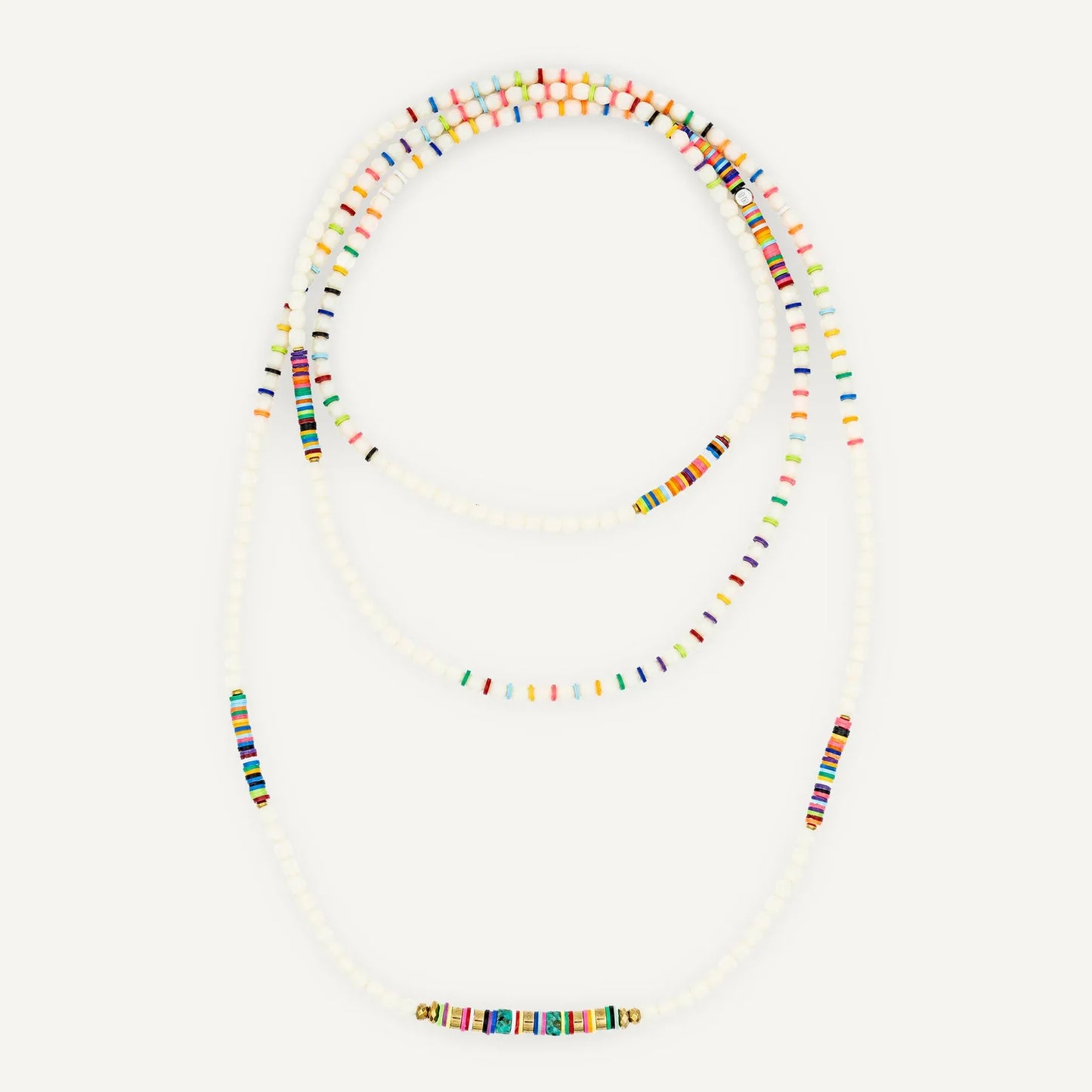 HAPPY 6 - Vanille & Multicolore — vue de face — Sophie et Ju