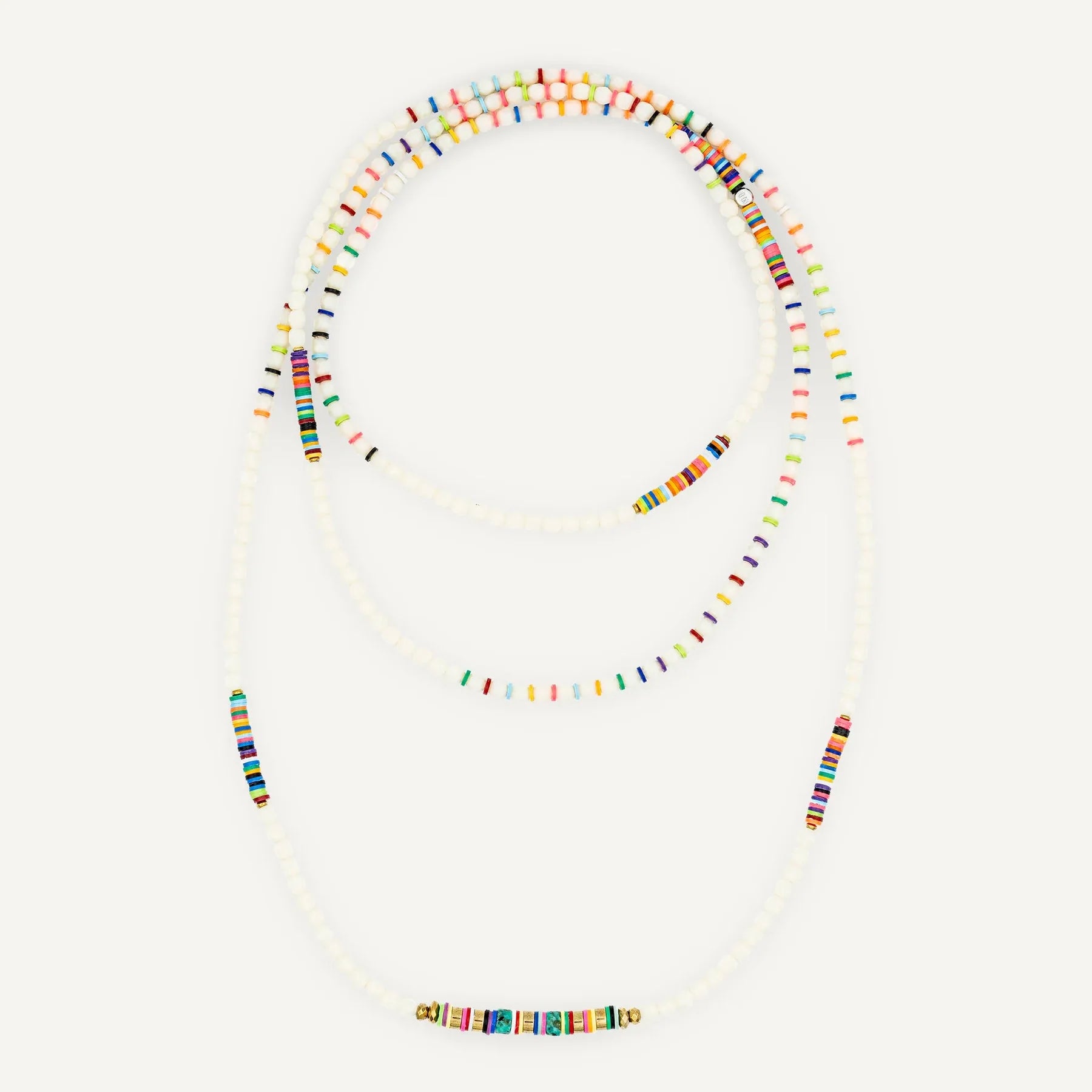 HAPPY 6 - Vanille & Multicolore — vue de face — Sophie et Ju