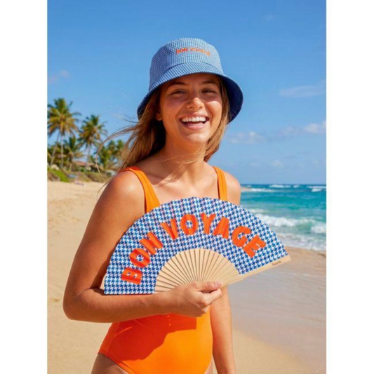 Eventail "Bon voyage"