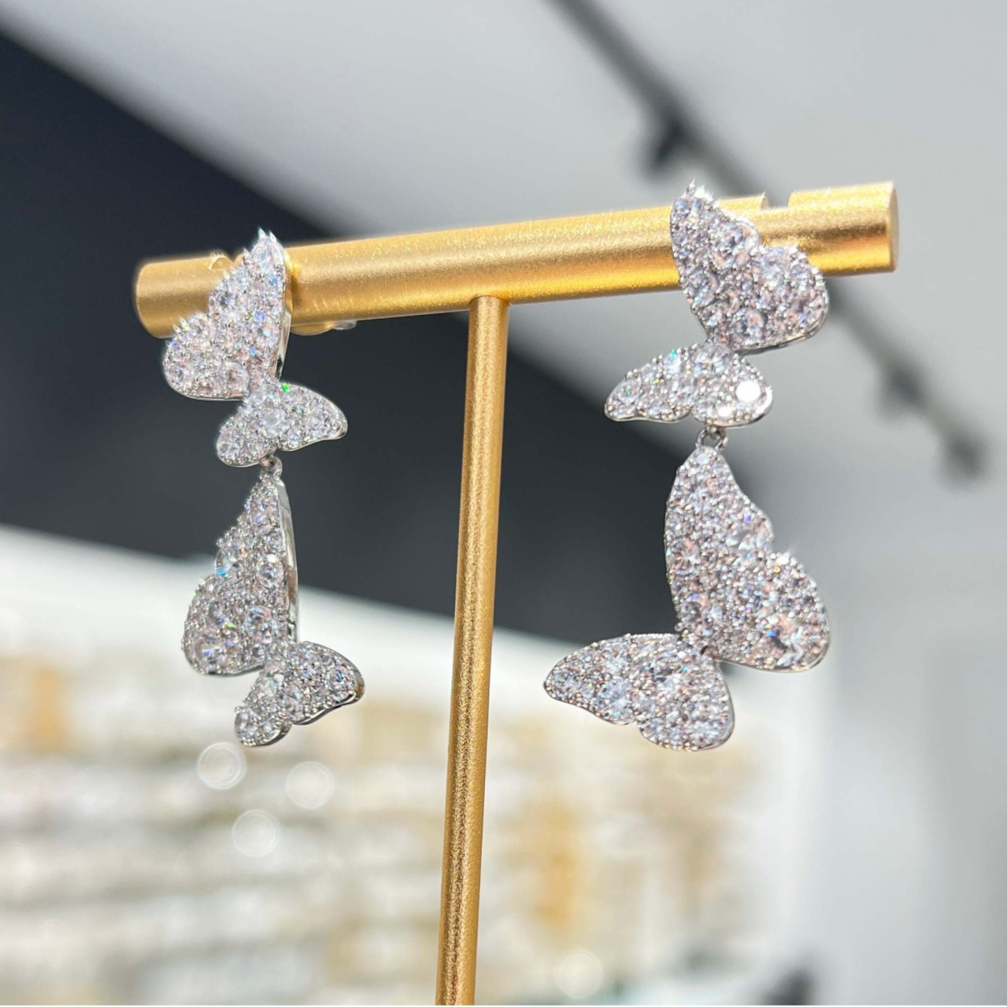 Boucles d’oreilles Papillon