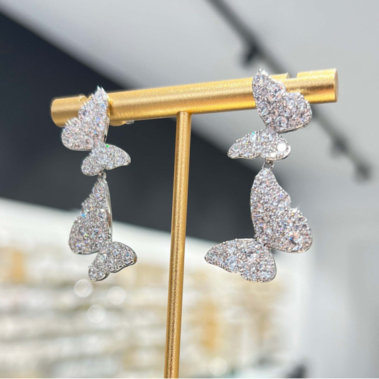 Boucles d’oreilles Papillon