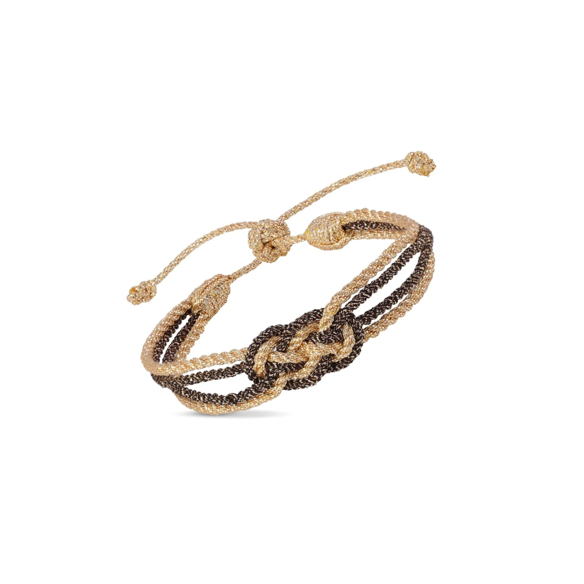 Bracelet Knot n°2 Gold Ochre