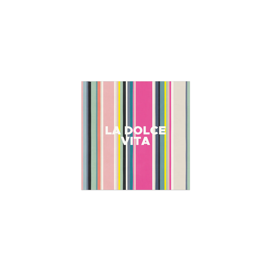 Set de 6 dessous de verre La Dolce Vita