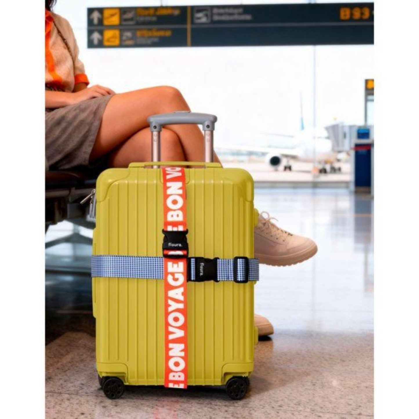 Sangle de valise — zoom detail — Sophie et Ju
