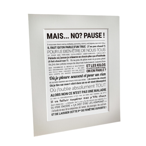 Affiche - Mais... No? Pause ! — Sophie et Ju