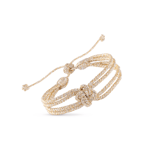 Bracelet Maxi Iris - Gold & Silver