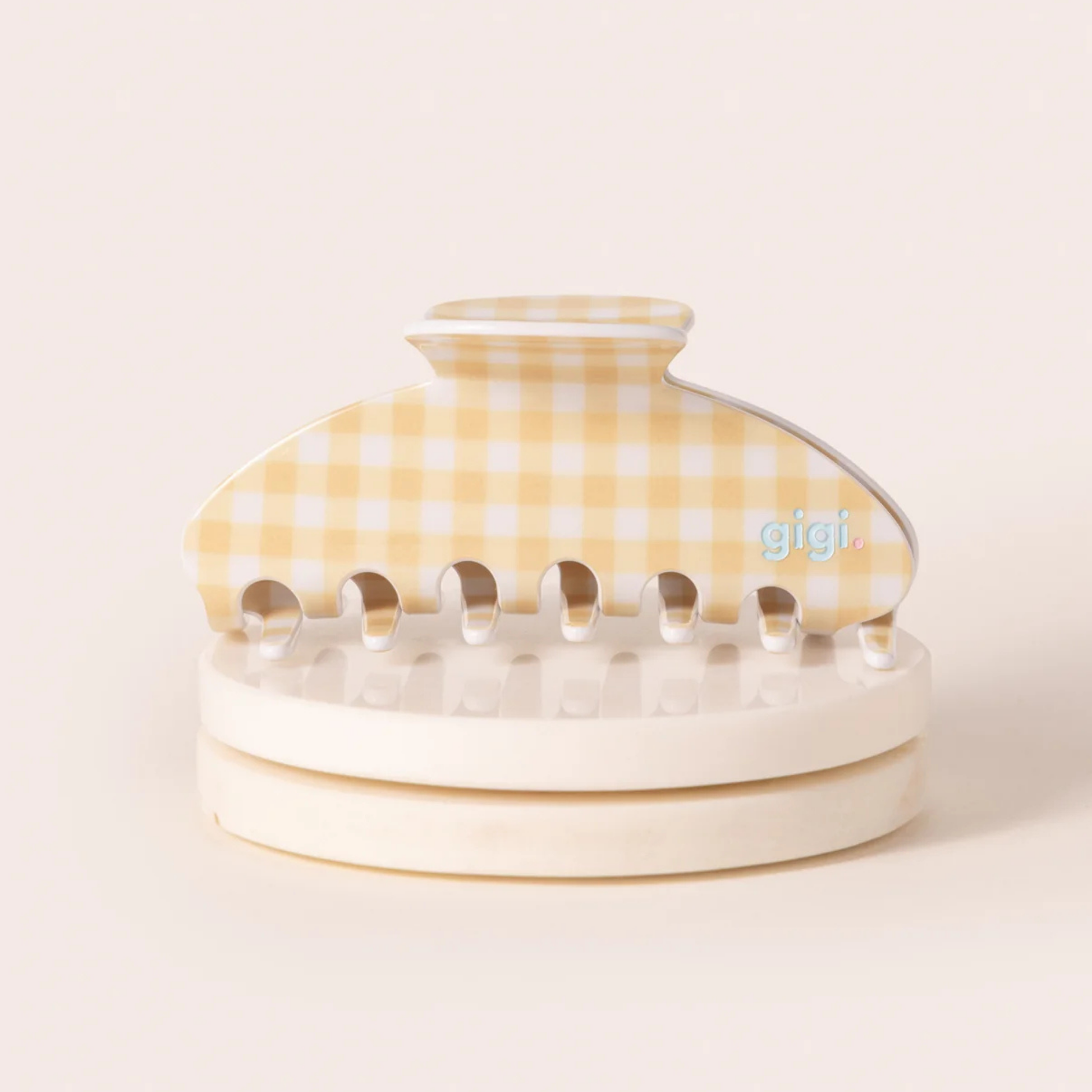 Pince banana Vichy Soleil — Sophie et Ju