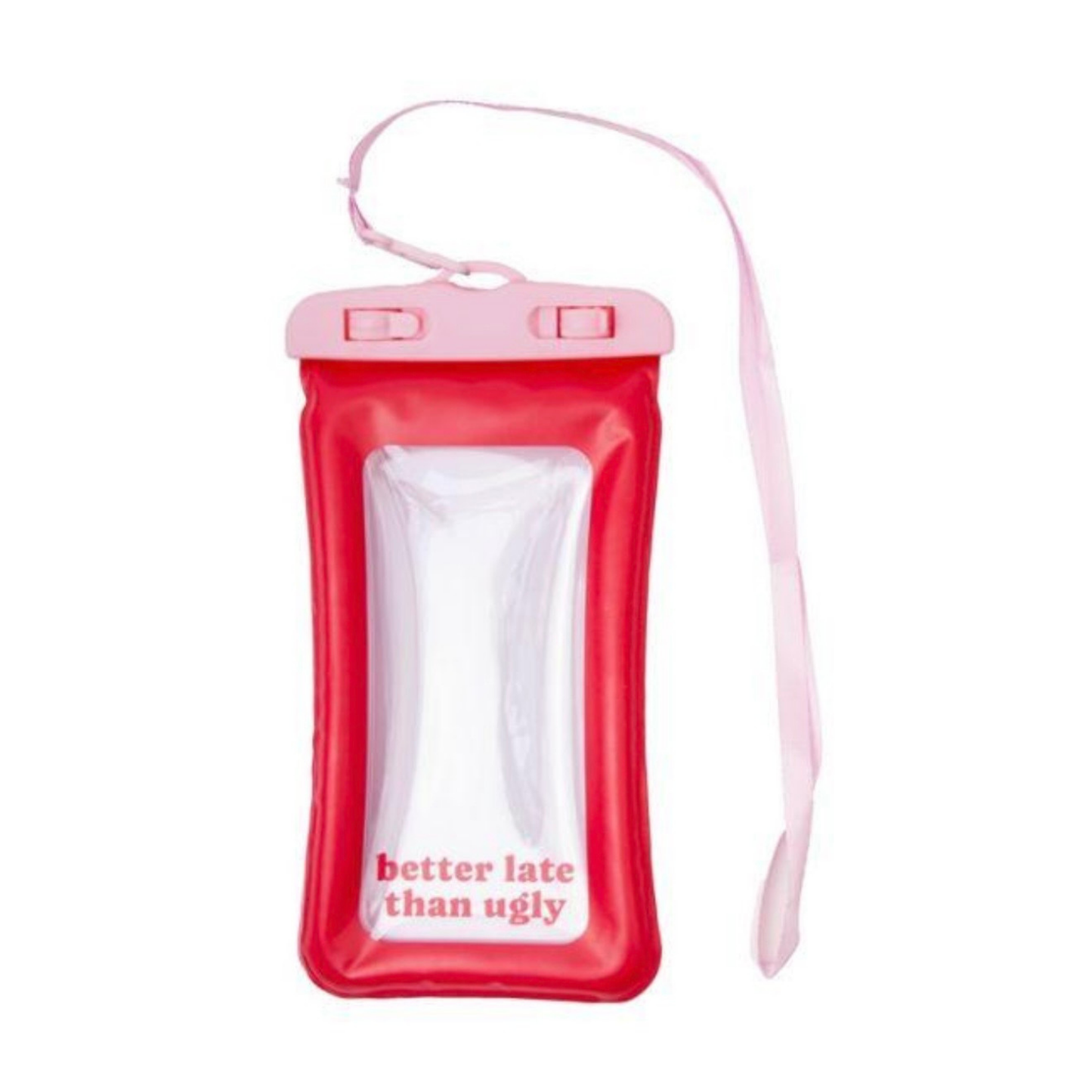 Pochette de téléphone étanche "Better late than ugly" — Sophie et Ju