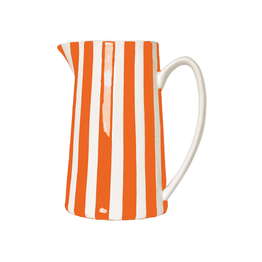 Pichet rayure GM orange