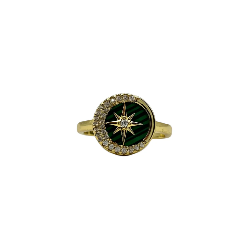 Bague Astro émeraude
