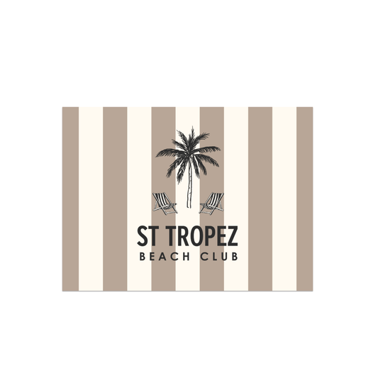 Lot de 2 - Sets de table personnalisés St Tropez