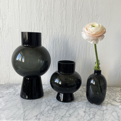 Vase Alan noir