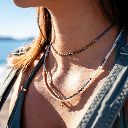 WAVE 3 Slim - Bleu — vue de cote — Sophie et Ju