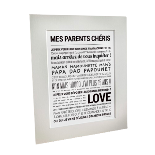 Affiche Mes parents chéris