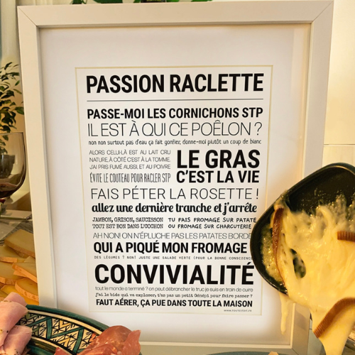 Affiche Passion raclette