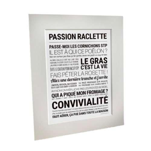 Affiche Passion raclette